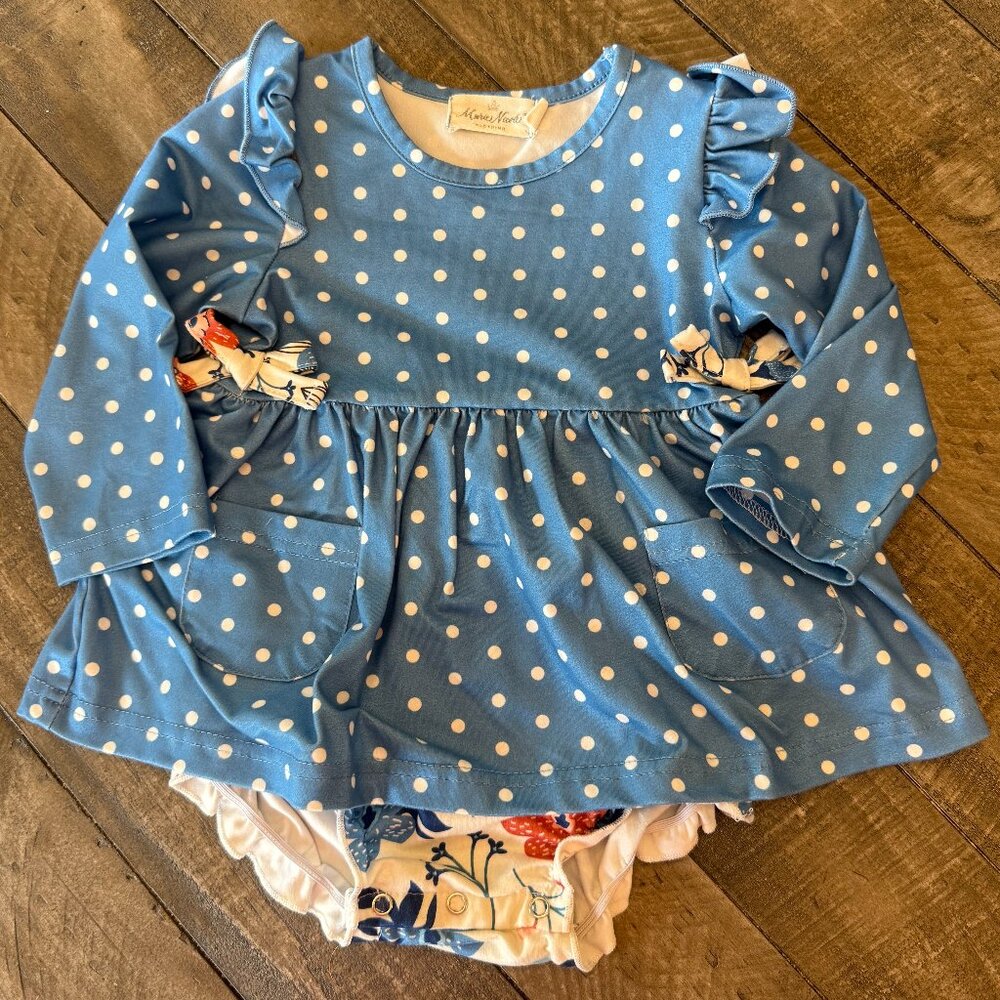 9 MO Spring Fit Bundle with 3 Outfits